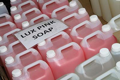 Lux pink soap